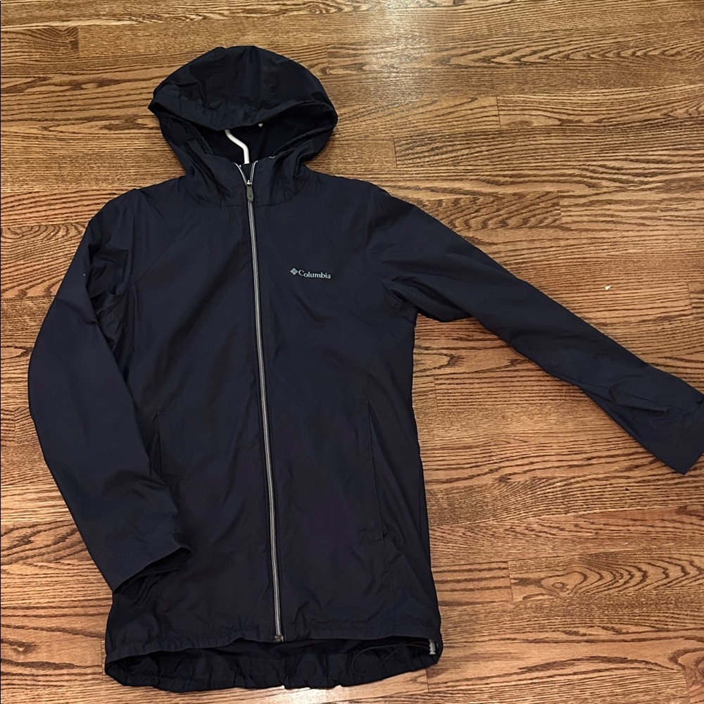 Columbia Dark Blue Hooded Jacket